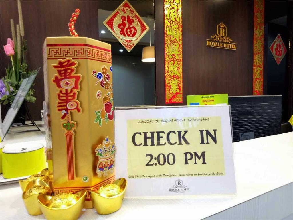 Royale Hotel Batu Gajah Ипох Экстерьер фото